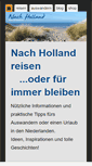 Mobile Screenshot of nach-holland.de